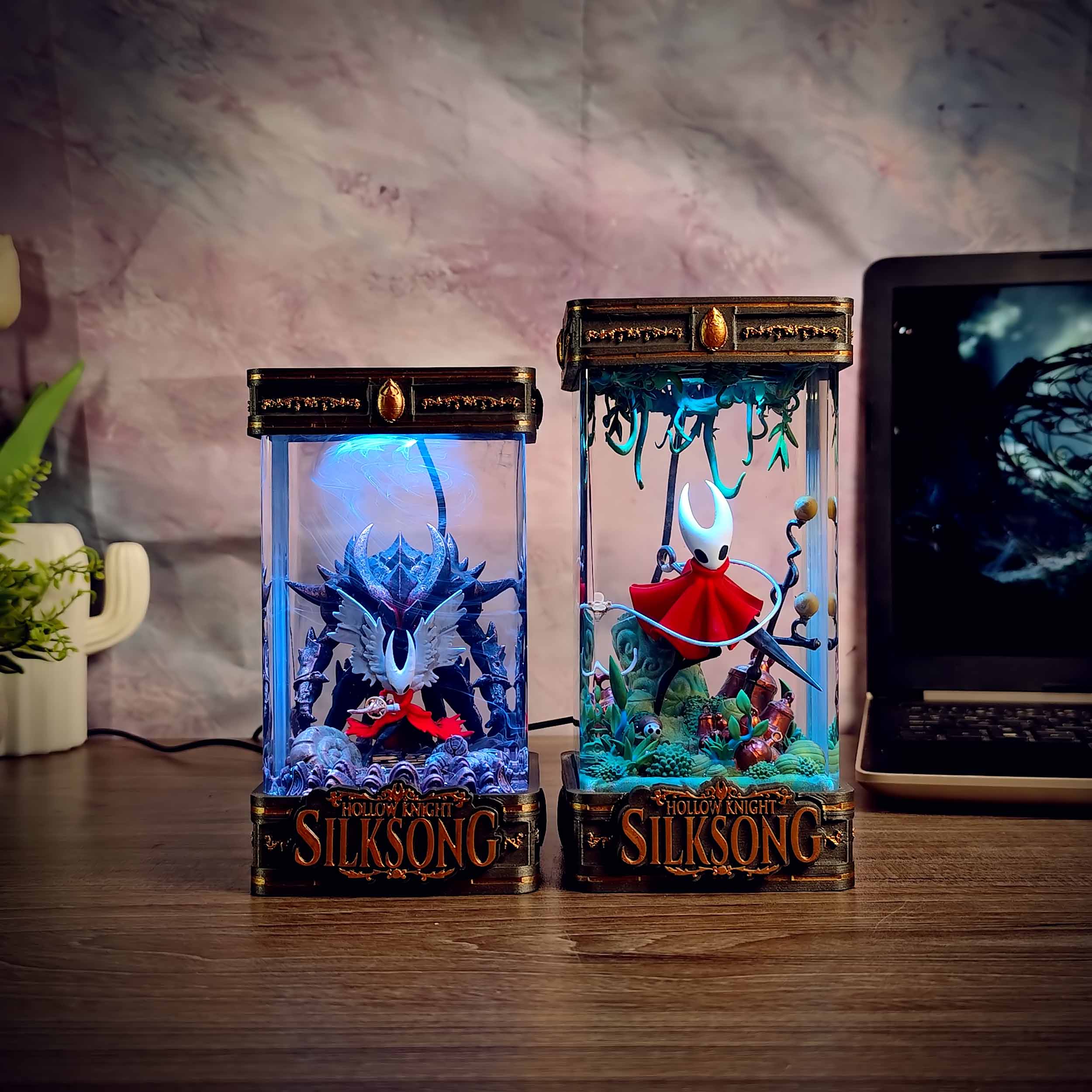 How to Decorate a Hollow Knight-Themed Space with Lamps & Ambient Light