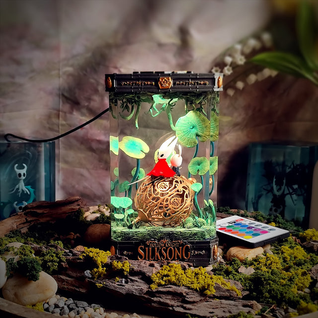 HOLLOW KNIGHT CUT-CORNER | RESIN LAMP