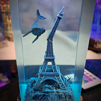 Pari – Gothic Resin Lamp (No Clock Version) image 4