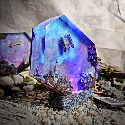 Galaxy Star Wars 1 Resin Lamp image 2