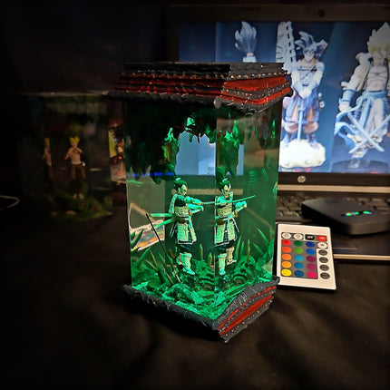 Vegeta Shogun Resin Lamp image 7