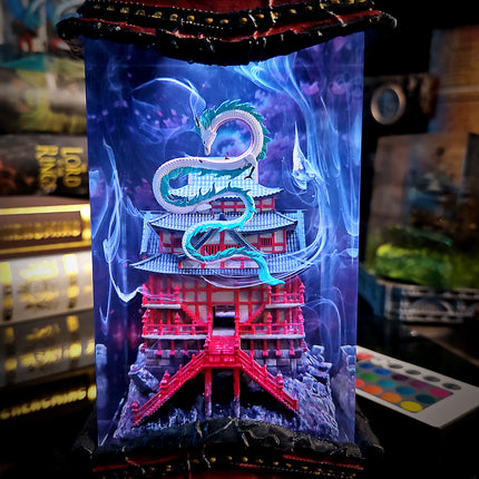 Haku’s Castle Resin Lamp image 2