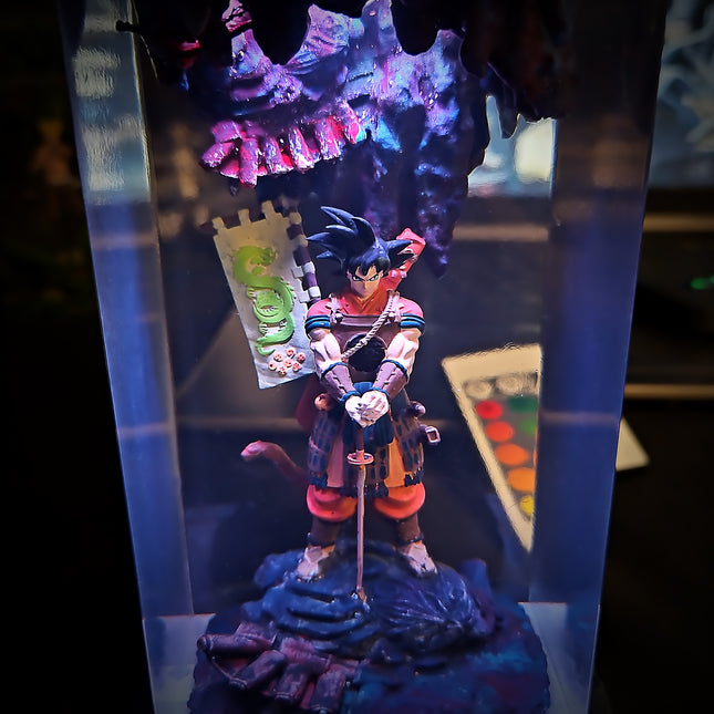 Goku Shogun Resin Lamp image 7
