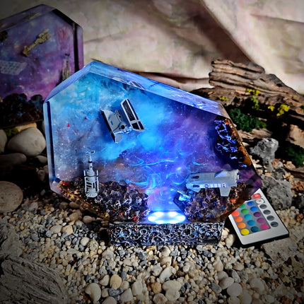 Galaxy Star Wars 1 Resin Lamp image 8