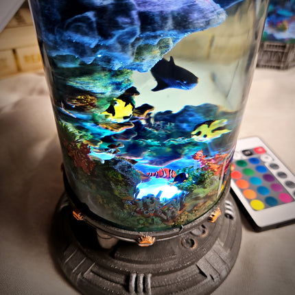 Nemo – Ocean Biolab Resin Lamp image 3