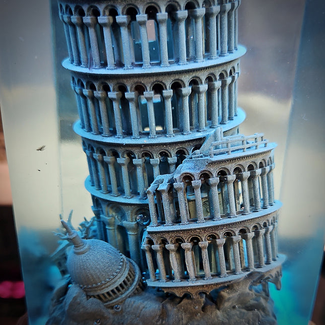 Pisa – Gothic Resin Lamp (No Clock Version) image 3