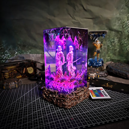 Athens Zeus Resin Lamp image 8