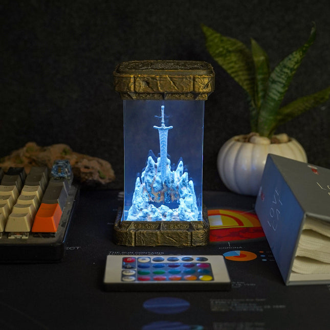 Dark Moon Greatsword Resin Lamp image 6