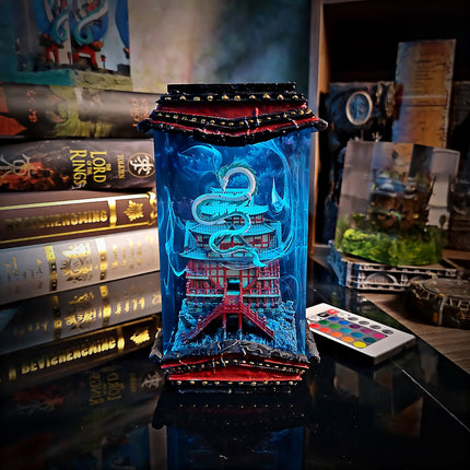 Haku’s Castle Resin Lamp image 0