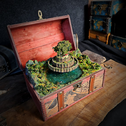 Laputa with Our Hand-Crafted Resin Music Box image 9