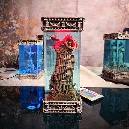 Pisa – Gothic Resin Lamp (No Clock Version) image 5