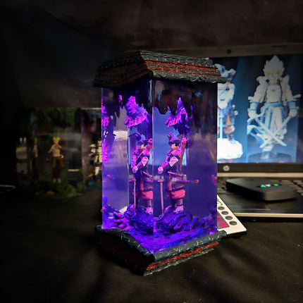 Goku Shogun Resin Lamp image 2