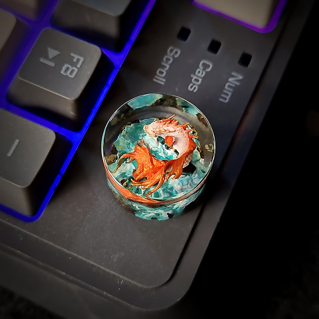 Koi Dragon Keycap image 2