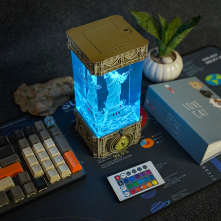 Statue of Liberty – Gothic Resin Lamp image 9