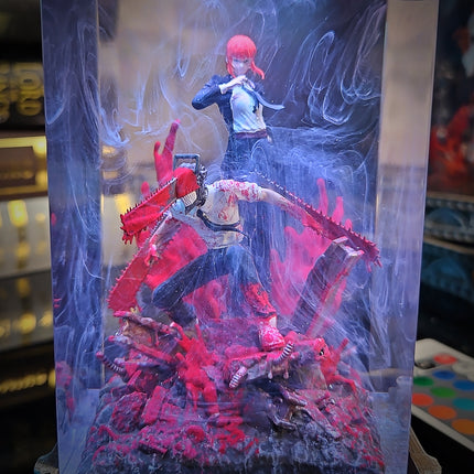 SAW & POWER Resin Lamp image 1