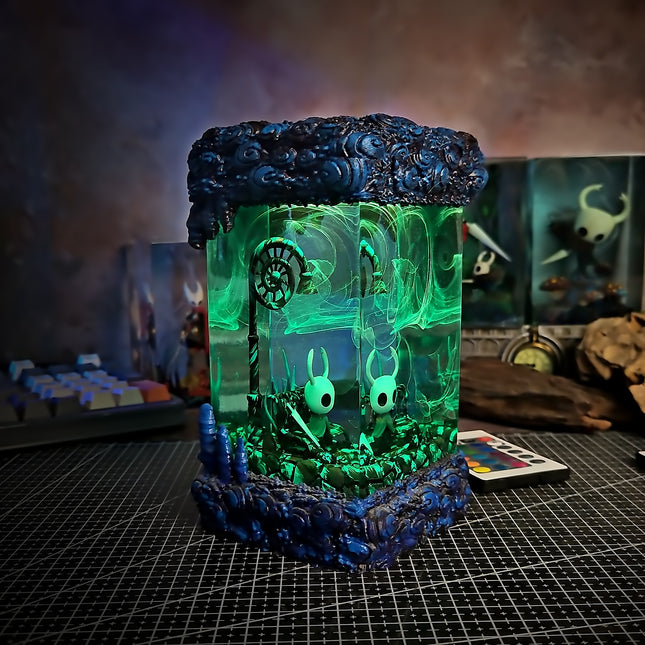 High-quality epoxy resin Hollow Knight lamp