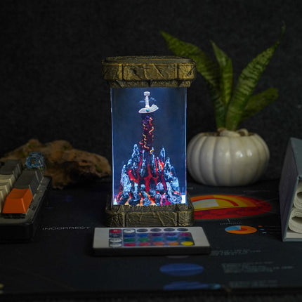 Black Blade Greatsword Resin Lamp image 6