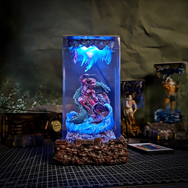 Athens Hercules Resin Lamp image 1