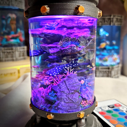 Whale Shark – Ocean Biolab Resin Lamp image 5