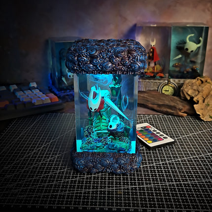 Knight & Hornet Resin Lamp image 2