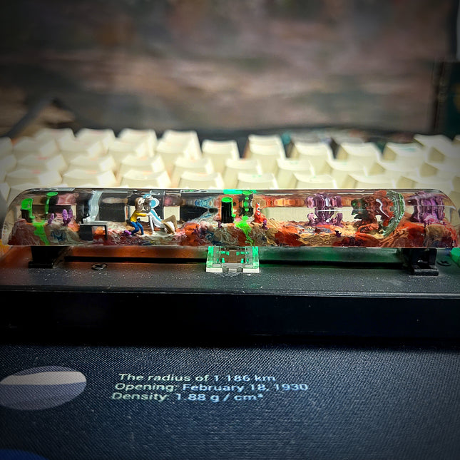 Rick and Morty Space Keycap image 1