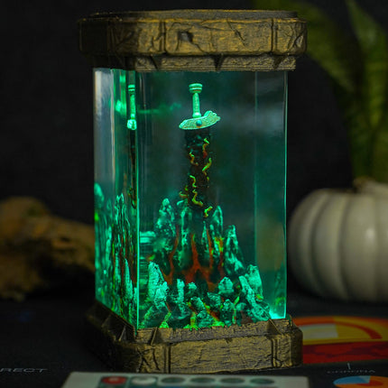 Black Blade Greatsword Resin Lamp image 2