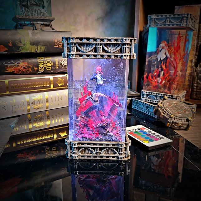 SAW & POWER Resin Lamp image 0