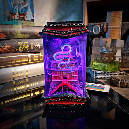Haku’s Castle Resin Lamp image 9