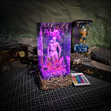 Athens Zeus Resin Lamp image 9