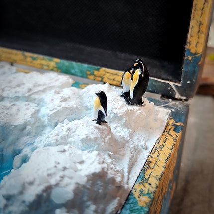 Handcrafted Resin Penguin Iceberg Lamp image 5