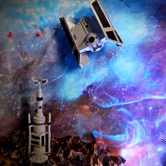 Galaxy Star Wars 1 Resin Lamp image 6