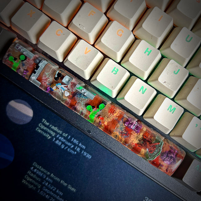 Rick and Morty Space Keycap image 2