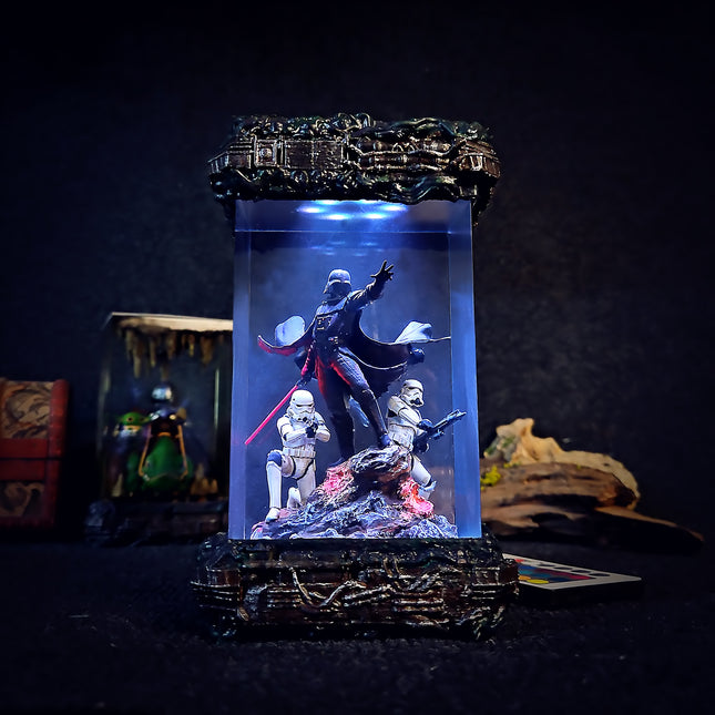 Darth Vader Resin Lamp image 0