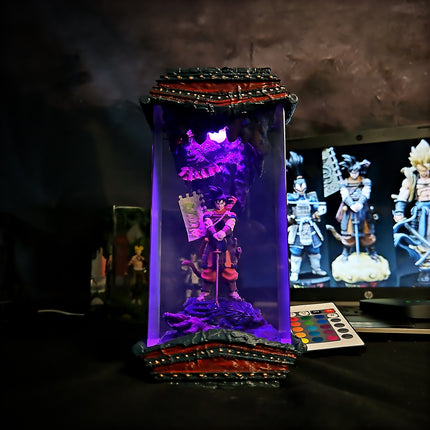 Goku Shogun Resin Lamp image 3