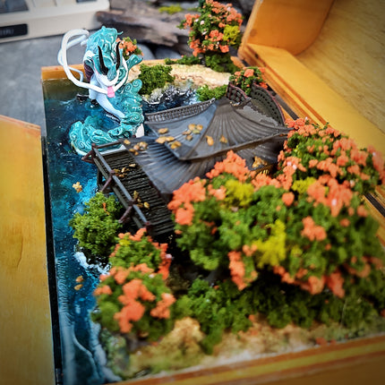 Torii Haku resin Lamp Box image 6