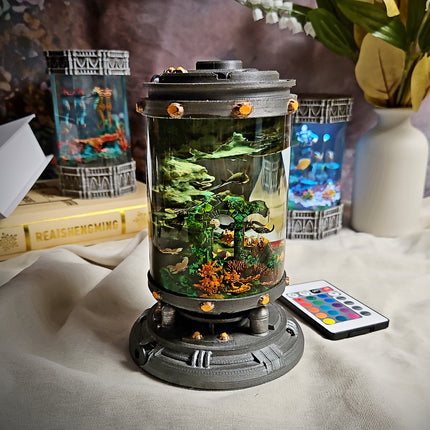Diver – Ocean Biolab Resin Lamp image 3