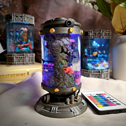 Whale Shark – Ocean Biolab Resin Lamp image 6