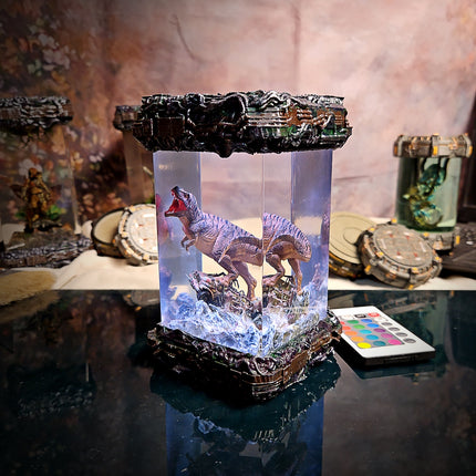 T-Rex Resin Lamp image 1