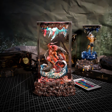 Athens Hercules Resin Lamp image 0