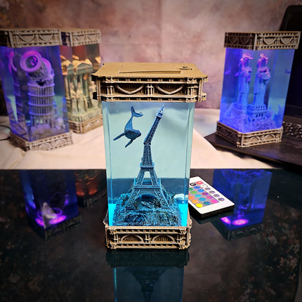 Pari – Gothic Resin Lamp (No Clock Version) image 3