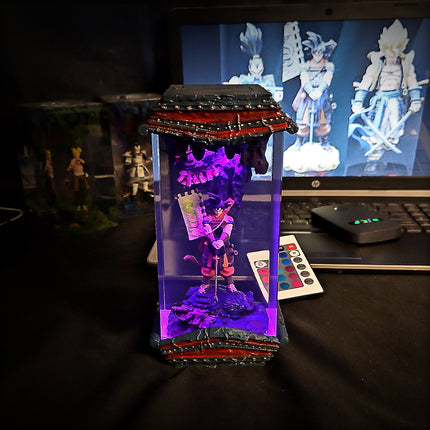 Goku Shogun Resin Lamp image 4