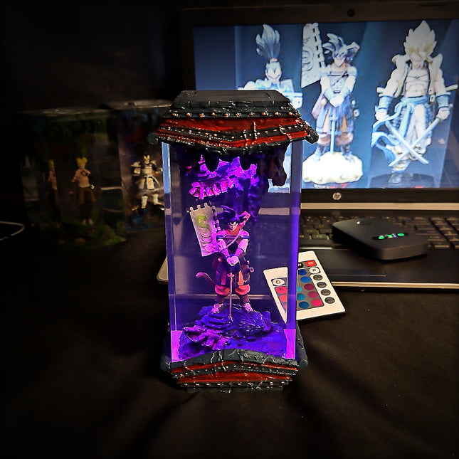 Goku Shogun Resin Lamp image 4