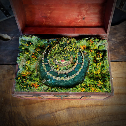 Laputa with Our Hand-Crafted Resin Music Box image 11