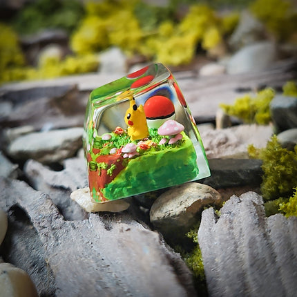 Pikachu ball Keycap image 4