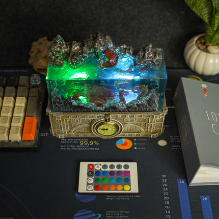 Kraken – Gothic Resin Lamp image 5