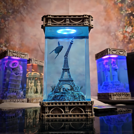 Pari – Gothic Resin Lamp (No Clock Version) image 0