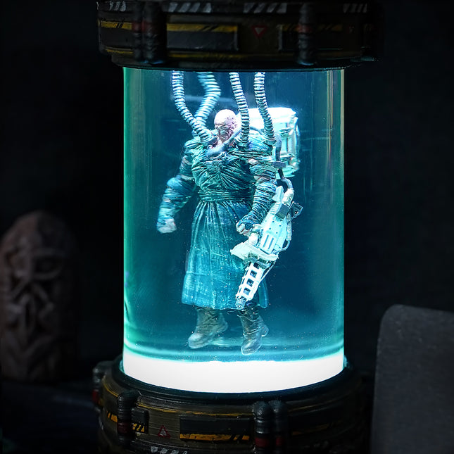 Nemesis laboratory containment chamber resin lamp