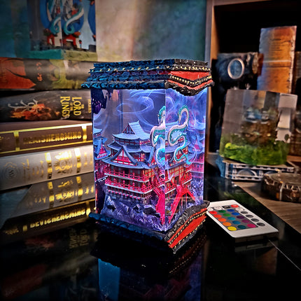 Haku’s Castle Resin Lamp image 4