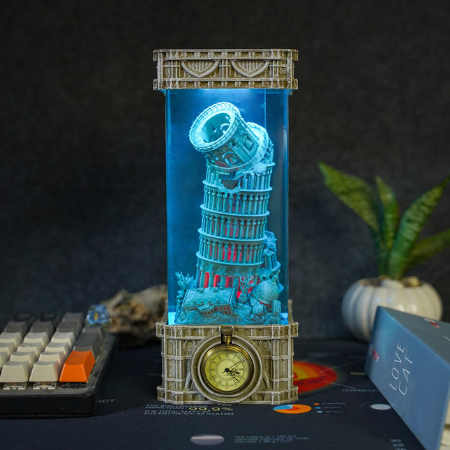 Pisa – Gothic Resin Lamp image 0