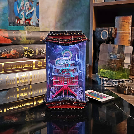 Haku’s Castle Resin Lamp image 1